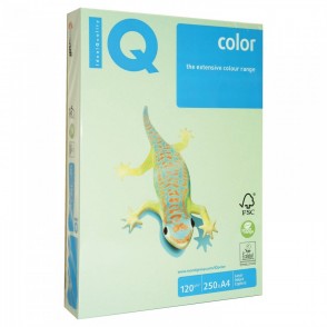 PAPIR BARVNI A4 IQ PASTEL ZELEN GN27 80G