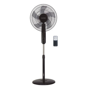 VENTILATOR NIAROS TALNI 43CM 50W ČRN Z DALJINSKIM UPRAVLJALNIKOM IN ČASOVNIKOM GSC