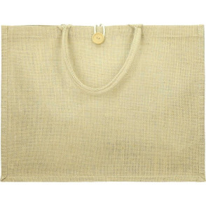 VREČKA JUTA HABRA Z GUMBOM 35X45X20CM