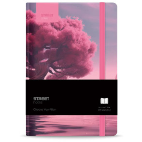 BLOK NOTES Z ELASTIKO TREES JOURNEY B5 TP ČRT 96L
