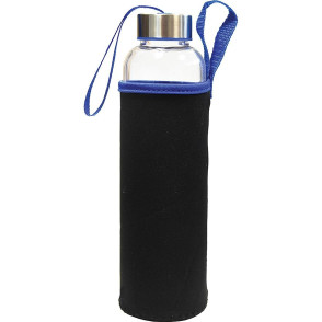 STEKLENICA ZA VODO V ETUIJU WAVE 600ML (MODRA)